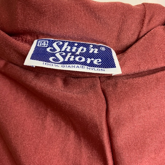 MD Soft Wine Polyester Nylon Sheer 70s pant slacks - Picture 6 of 6